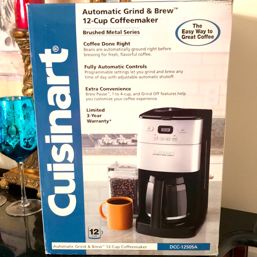 Cuisinart Automatic Grind and Brew Coffeemaker!